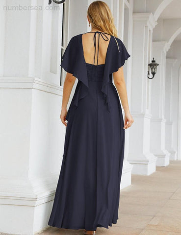 Baoleely Bridesmaid Dresses Backless Formal Prom Gowns for Evening Party Mother of The Bride Dress 28040