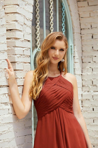 Vestidos de fiesta sin mangas, vestido formal de cóctel para graduación 28014 