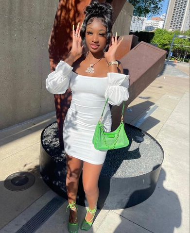 Vestido blanco de fiesta con hombros descubiertos, sexy, blanco, Y2156