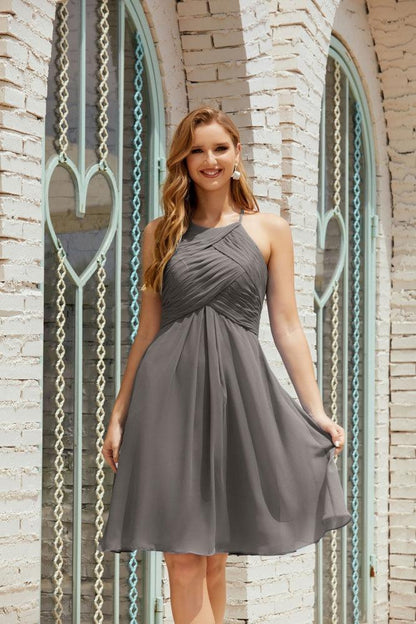 Sleeveless Homecoming Dresses Formal Cocktail Prom Gown 28014