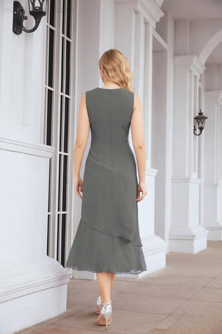 Sunnderly Two-Piece A-line Mother of The Bride Dress Formal Party Gown Dress SY28072