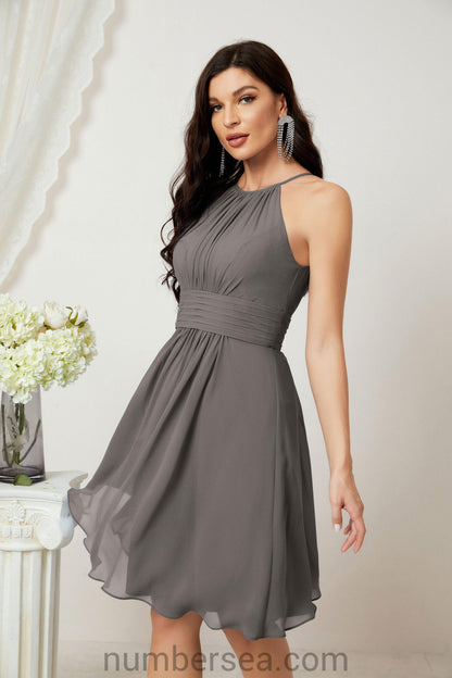 Halter Homecoming Dresses Formal Evening Party Cocktail Dress 28011