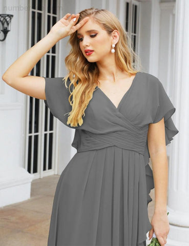 Baoleely Bridesmaid Dresses Backless Formal Prom Gowns for Evening Party Mother of The Bride Dress 28040