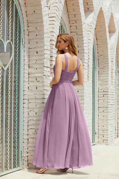 Halter Bridesmaid Dresses Formal Cocktail Prom Gown 28015