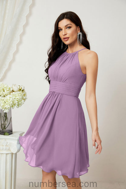 Halter Homecoming Dresses Formal Evening Party Cocktail Dress 28011