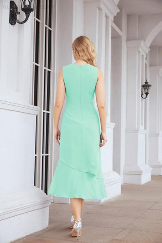 Sunnderly Two-Piece A-line Mother of The Bride Dress Formal Party Gown Dress SY28072