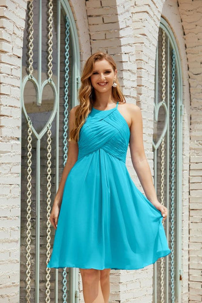 Sleeveless Homecoming Dresses Formal Cocktail Prom Gown 28014