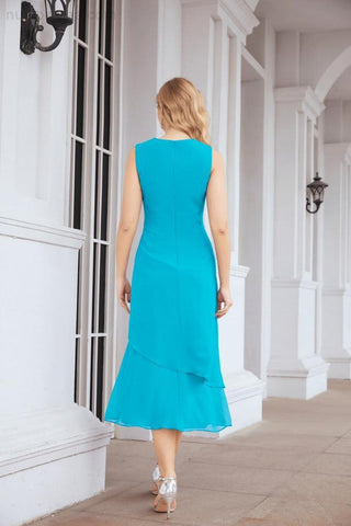 Sunnderly Two-Piece A-line Mother of The Bride Dress Formal Party Gown Dress SY28072