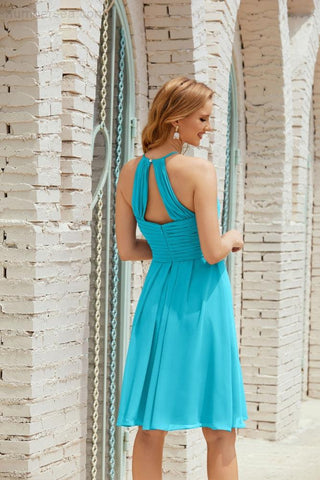 Vestidos de fiesta sin mangas, vestido formal de cóctel para graduación 28014 