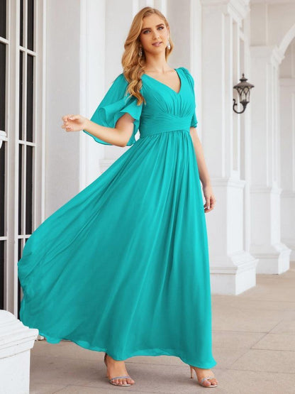 Numbersea Bridesmaid Dresses for Women Wedding Long Party Prom Dress  28068