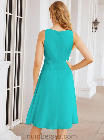 Sunnderly Mother of The Bride Dresses Prom Dress Casual Pleated Dress  SY28065