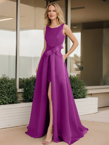 Vestidos de corte princesa/línea A para la madre de la novia 