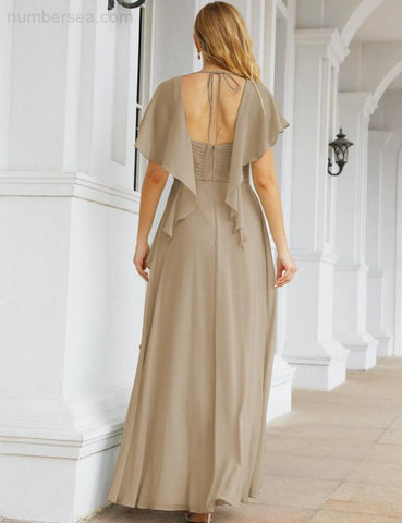 Baoleely Bridesmaid Dresses Backless Formal Prom Gowns for Evening Party Mother of The Bride Dress 28040