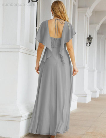 Baoleely Bridesmaid Dresses Backless Formal Prom Gowns for Evening Party Mother of The Bride Dress 28040