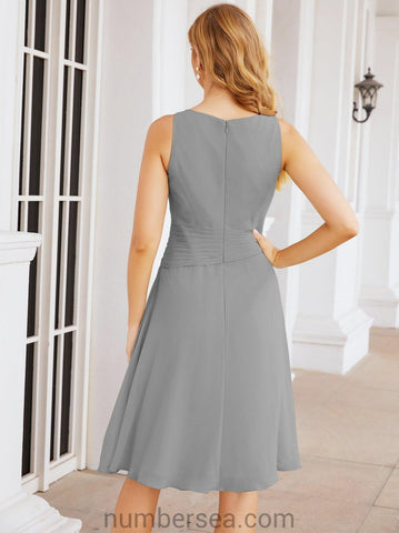 Sunnderly Mother of The Bride Dresses Prom Dress Casual Pleated Dress  SY28065