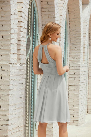 Vestidos de fiesta sin mangas, vestido formal de cóctel para graduación 28014 