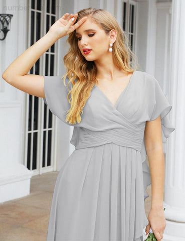 Baoleely Bridesmaid Dresses Backless Formal Prom Gowns for Evening Party Mother of The Bride Dress 28040