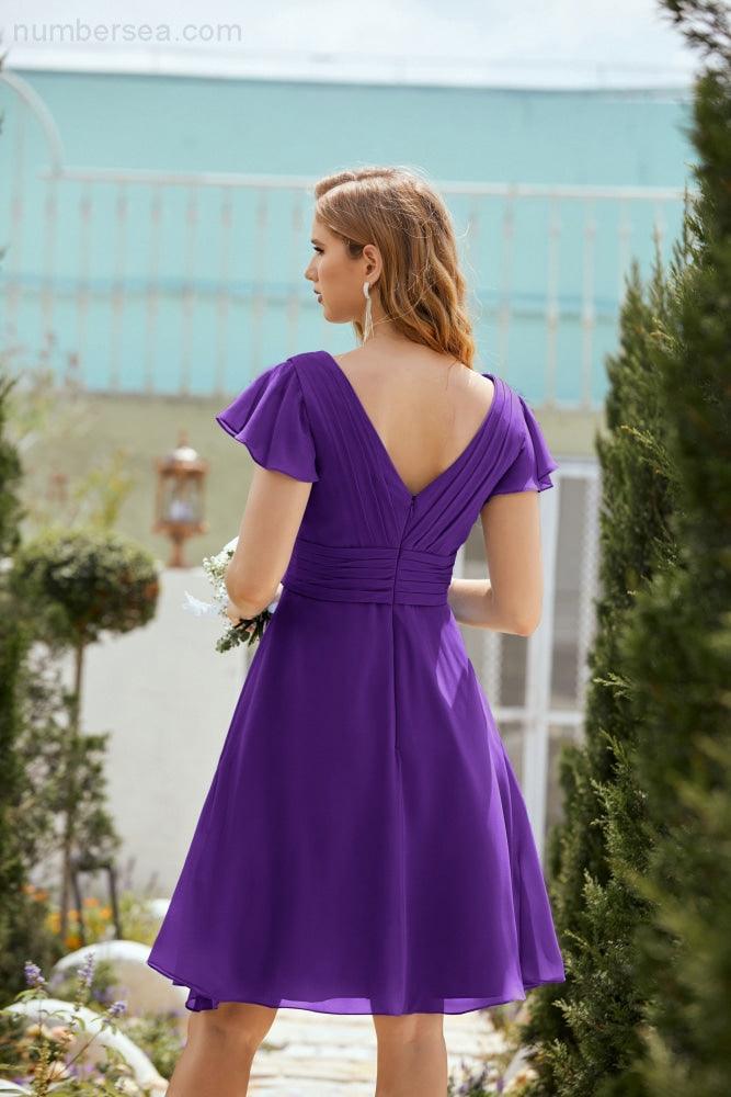 Knee Length Homecoming Dresses Formal Cocktail Prom Gown 28013