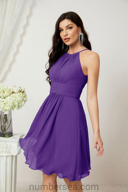 Halter Homecoming Dresses Formal Evening Party Cocktail Dress 28011