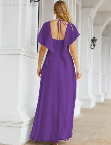 Baoleely Bridesmaid Dresses Backless Formal Prom Gowns for Evening Party Mother of The Bride Dress 28040
