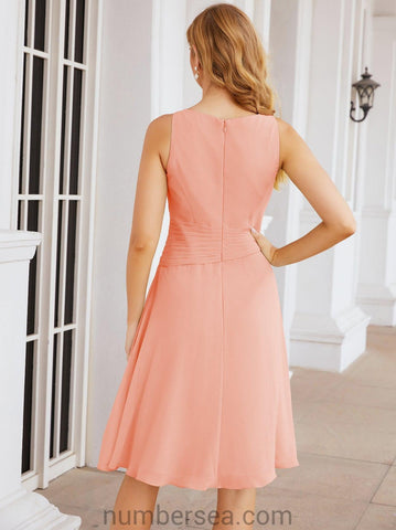 Sunnderly Mother of The Bride Dresses Prom Dress Casual Pleated Dress  SY28065