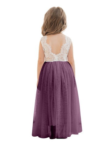 Enchanted Tulle Lace Flower Girl Dress