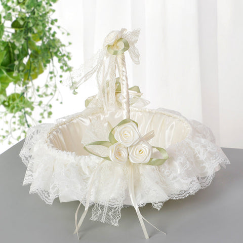 Flower Girl Flower Basket