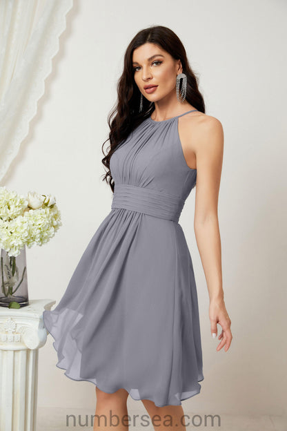 Halter Homecoming Dresses Formal Evening Party Cocktail Dress 28011