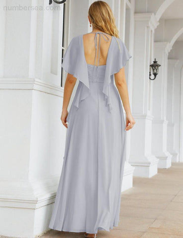 Baoleely Bridesmaid Dresses Backless Formal Prom Gowns for Evening Party Mother of The Bride Dress 28040