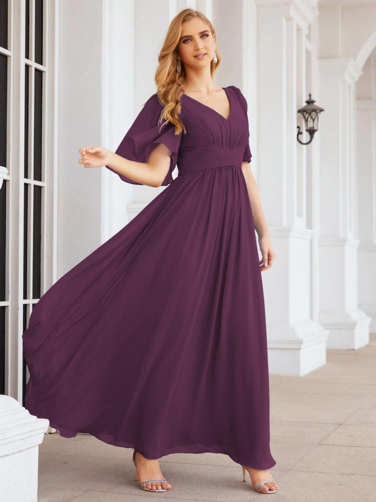 Numbersea Bridesmaid Dresses for Women Wedding Long Party Prom Dress  28068