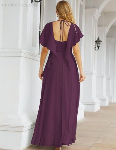 Baoleely Bridesmaid Dresses Backless Formal Prom Gowns for Evening Party Mother of The Bride Dress 28040