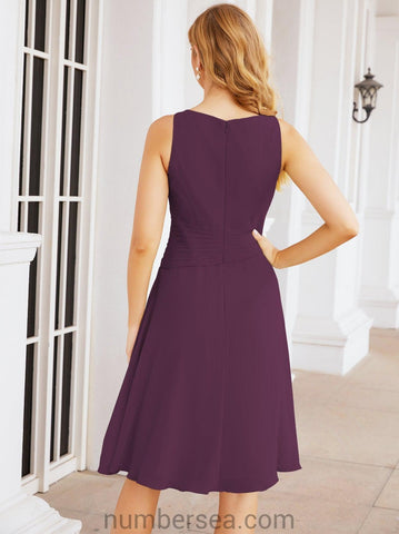 Sunnderly Mother of The Bride Dresses Prom Dress Casual Pleated Dress  SY28065