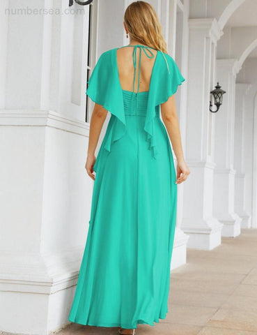 Baoleely Bridesmaid Dresses Backless Formal Prom Gowns for Evening Party Mother of The Bride Dress 28040