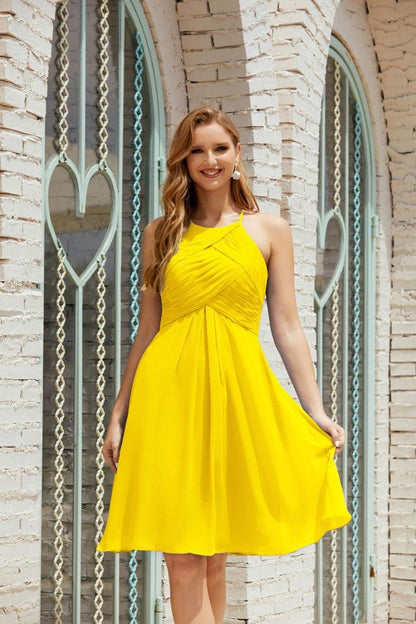 Sleeveless Homecoming Dresses Formal Cocktail Prom Gown 28014