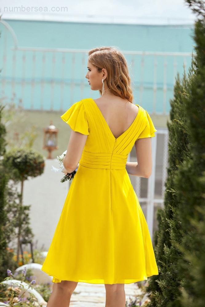 Knee Length Homecoming Dresses Formal Cocktail Prom Gown 28013