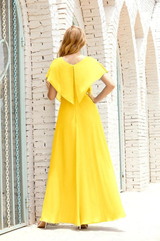 Robe de soirée longue Baoleely pour mère de la mariée, grande taille, col en V, longueur au sol, pour invitée de mariage, 28020