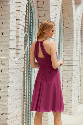 Vestidos de fiesta sin mangas, vestido formal de cóctel para graduación 28014 