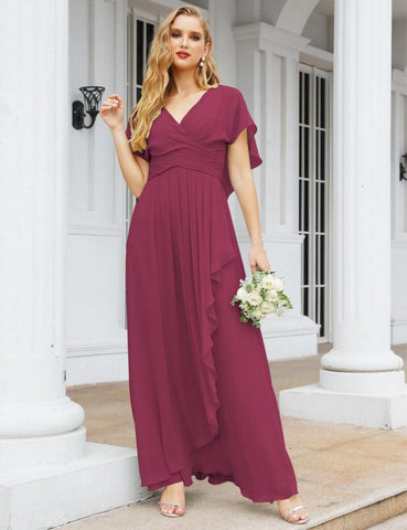 Baoleely Bridesmaid Dresses Backless Formal Prom Gowns for Evening Party Mother of The Bride Dress 28040