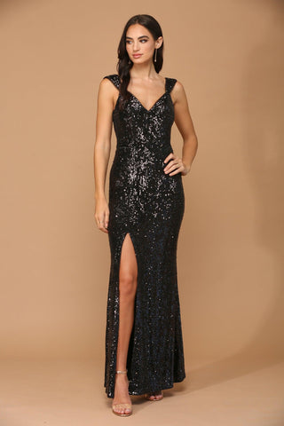 Prom Long Formal Fitted Evening Dress