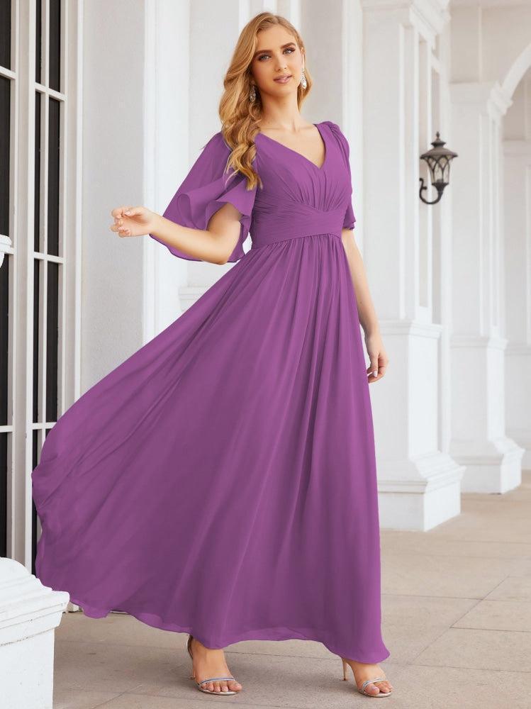 Numbersea Bridesmaid Dresses for Women Wedding Long Party Prom Dress  28068