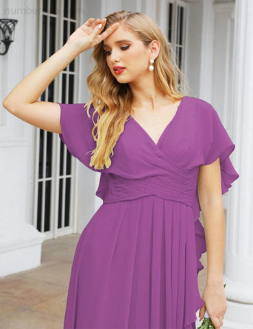 Baoleely Bridesmaid Dresses Backless Formal Prom Gowns for Evening Party Mother of The Bride Dress 28040