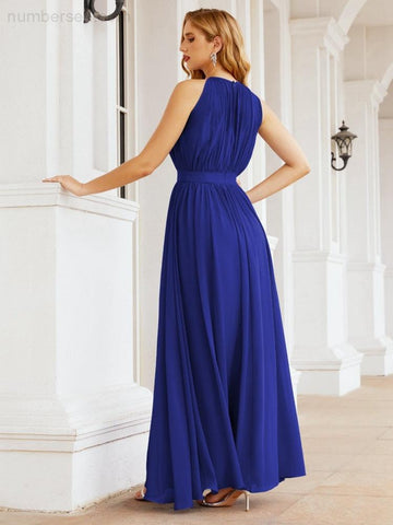 Robe de demoiselle d'honneur dos nu Baoleely, taille empire, robe de soirée formelle pour mère de la mariée 28030