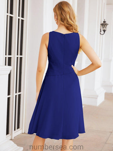 Sunnderly Mother of The Bride Dresses Prom Dress Casual Pleated Dress  SY28065