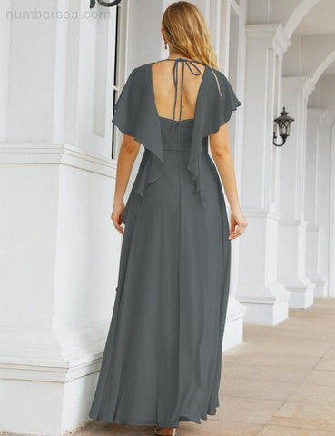 Baoleely Bridesmaid Dresses Backless Formal Prom Gowns for Evening Party Mother of The Bride Dress 28040