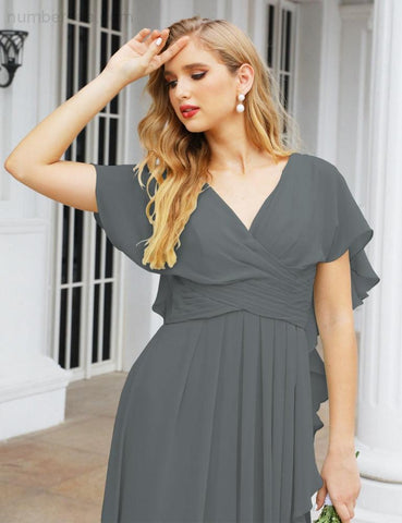 Baoleely Bridesmaid Dresses Backless Formal Prom Gowns for Evening Party Mother of The Bride Dress 28040