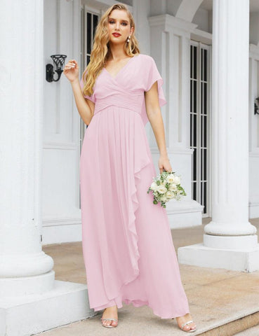 Baoleely Bridesmaid Dresses Backless Formal Prom Gowns for Evening Party Mother of The Bride Dress 28040