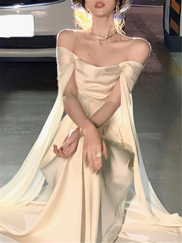 Robe de soirée blanche élégante pour femme, nouvelle robe de soirée tendance Y4457