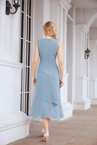 Sunnderly Two-Piece A-line Mother of The Bride Dress Formal Party Gown Dress SY28072