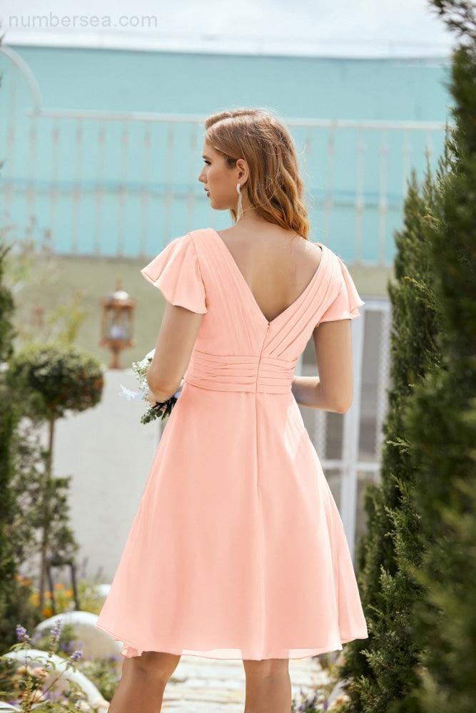 Knee Length Homecoming Dresses Formal Cocktail Prom Gown 28013