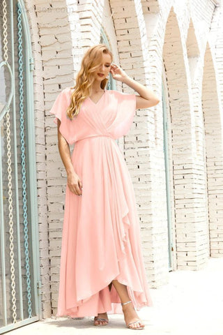 Robe de soirée longue Baoleely pour mère de la mariée, grande taille, col en V, longueur au sol, pour invitée de mariage, 28020